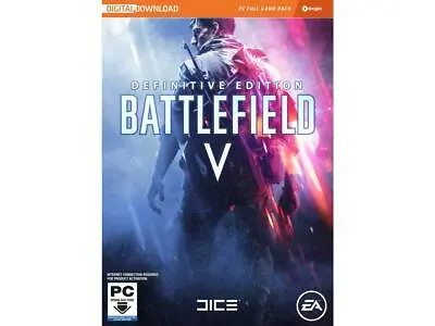 $44.99 • Buy DICE Battlefield V 5 Definitive Edition PC GAME EA Origin BRAND NEW GENUINE