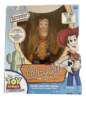 Disney Pixar Toy Story Woody Figure New Very Rare • £150