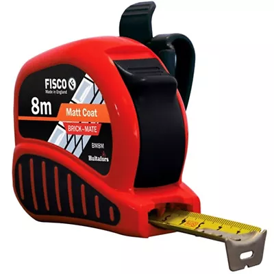 Hultafors Fisco Brickmate Builders Brick Mate & Block Tape Measure 8 Metre • £22.75