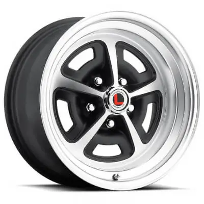 Legendary Wheels Magnum 500 Satin Black W Machined 15x7 In For Ford Dodge Truck • $203.95