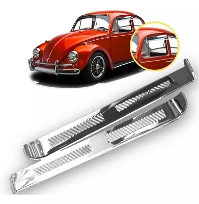 Stainless Steel Mark Window Vent Shades VW Bug Beetle 1953-64 2 Pcs Set T1 Pair • $59.99