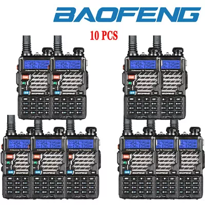 £236.78 • Buy Baofeng Uv-5r Plus 5w Uhf Vhf Dual Band Two Way Ham Radio Walkie Talkie Lot