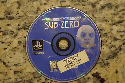 Mortal Kombat Mythologies: Sub Zero (Sony PlayStation 1 1997) * Disk Only * • $19.50