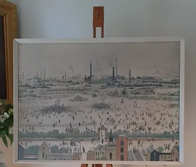 £30 • Buy Vintage L S Lowry Print, Sunday Afternoon 1957 - Framed