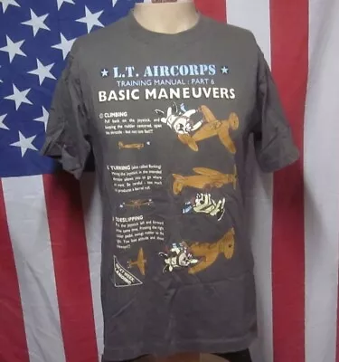 TAZ Paratrooper Tasmanian Devil Med T Shirt Looney Tunes Aircorps Military Tee • $74.99