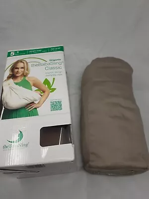 Boxed Unused Organic Olive BabaSling Classic Baby Carrier • £27.99