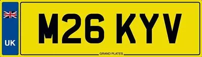 Micky V Number Plate M26 Kyv Private Registration - Mick Mike Michael Mickey Mic • $630.21