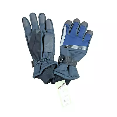 Goodfellow & Co Zip Pocket Ski Gloves Men's L/XL Navy Blue • $15.99