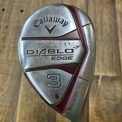 Callaway Diablo Edge 21° 3 Hybrid TT XL Regular Flex Steel Shaft W/ HC • $24.95