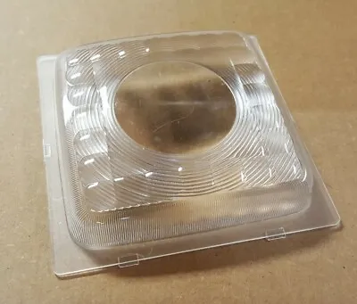 1× NOS Vintage RV 5  X 5  Square Dome Light CLEAR Plastic Replacement Lens Cover • $29.36