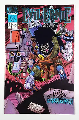 EVIL ERNIE #1G  1:35 Variant (2012) Chaos 2X SIGNED By Quesada/Palmiotti • $29.95