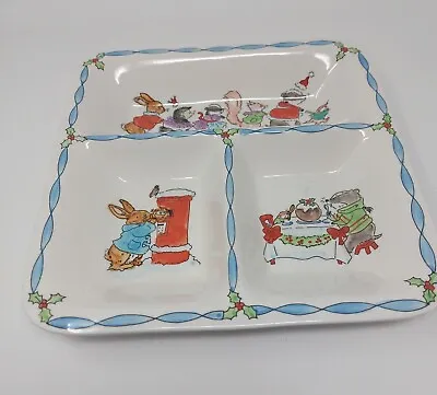 Marks And Spencer Chicken Divided Christmas Serving Dish • £19.95