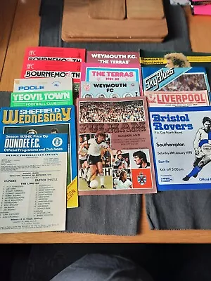 Assortment Football Programmes • £25