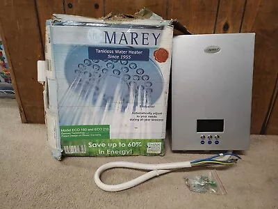 Marey ECO180 And ECO210 ECO 180 Tankless Electric Water Heater Untested As-is • $134.50