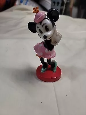 Vintage Disney Minnie Mouse 1950’s Plastic Figurine 5 1/2 Inches • $8.99