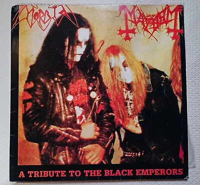 Morbid / Mayhem - A Tribute To The Black Emperors Vinyl 1994 Colombia • $199.99
