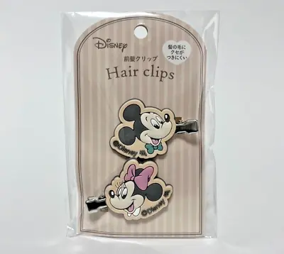 Official Disney Mickey & Minnie Mouse Hair Clip  [New] From Japan #97 • $13.50