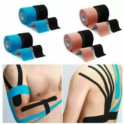 Roll 5cm 1 X 5m Kinesiology Tape KT Muscle Strain Injury Sports Support Physio • $14.18