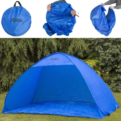 £14.99 • Buy Andes Pop Up Beach Festival Fishing Camping Garden Shelter Tent UV Protection