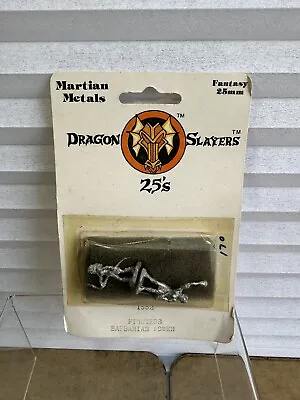 Martian Metals Dragon Slayers 25mm Fighters - Barbarian Women D&D Dungeons • $11.99