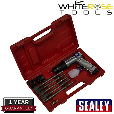 Sealey Air Hammer With Chisels Long Stroke Air Tool Workshop Garage • £44.99