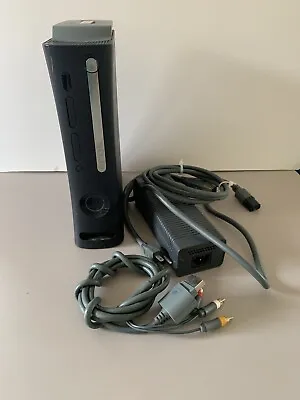 $26.95 • Buy Microsoft Xbox 360 16gb Black(broken CD Drive) System With Power Supply AV Cable