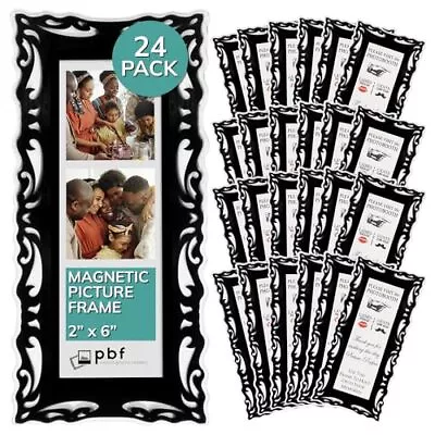 Pbf Magnetic Photo Booth Frames For 2x6 Photo Strips | Magnetic Picture Frame... • $43.45