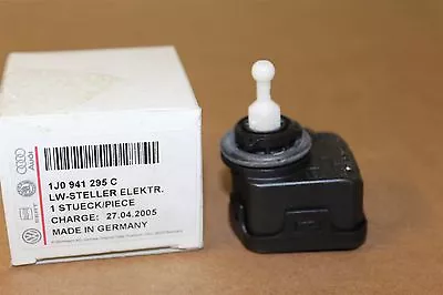 Headlight Range Control Motor Polo 6N2 Passat 01-05 Golf MK4 1J0941295C Genuine • $50.75