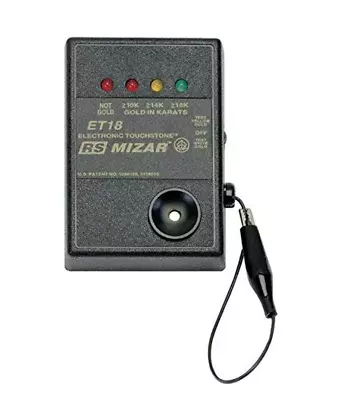 ET-18 Mizar Gold Tester Battery Operated Electronic Gold Karat Purity Value 10K  • $189.99