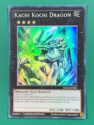 Kachi Kochi Dragon MACR-ENSE1 Super Rare Limited Edition [2] • $1.25