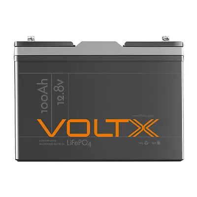 VoltX 12V 100Ah Lithium Iron Phosphate Battery Deep Cycle Prismatic Cells RV • $649