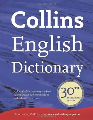 Collins English Dictionary: 30th Anniversary Edition (Dictionary)-Collins UK • £5.74