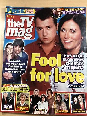 TV MAG 03/05/03 Debra Stephenson Amanda Holden Jane Asher Emma Atkins Eastenders • £4.99