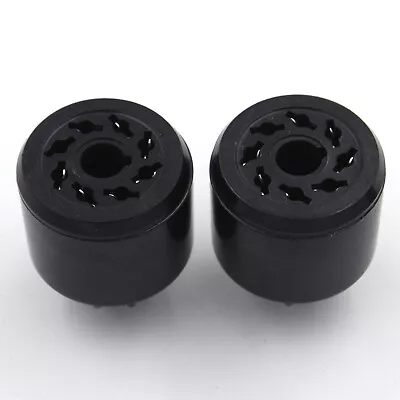 2Pcs 8Pin To 8Pin Bakelite Vacuum Tube Adapter Saver Socket EL34 6SN7 KT88 6L6 • $20.89