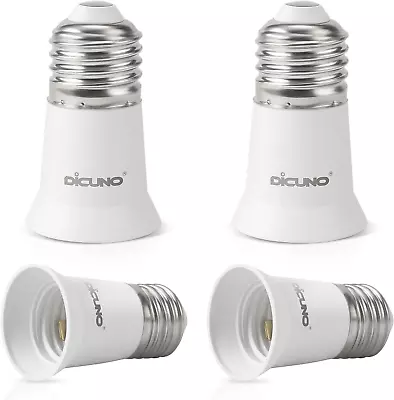 E26 To E26 3CM/1.2 Inch Socket Extender E26 To E26 Lamp Bulb Socket Extension  • $14.29