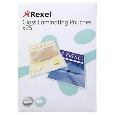 £27.20 • Buy 75 UM 25PK Rexel Gloss Laminating Pouches (A4)