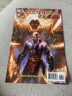 God Of War 6 Comic 2011 Dc Comics Rare Marv Wolfman • $80