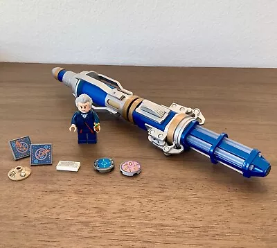 DOCTOR WHO 12th Sonic Screwdriver Toy + Lego Mini Fig And Parts • $30
