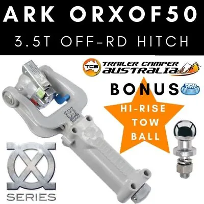 $304 • Buy Ark ORXOF50 XO Quick Hitch Trailer Camper Caravan Coupling 3.5 Tonne Off Road