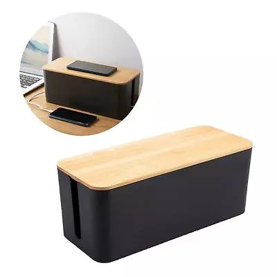 TV Computer   Hider Cable Management Box Concealer For Storage • £16.21