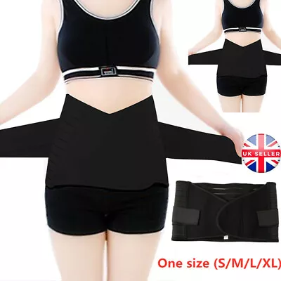 £6.99 • Buy Maternity Post Natal Slimming Belt Postpartum Belly Tummy Wrap Girdle One Size