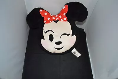 Disney Emoji Plush Minnie Mouse Bed Pillow 13  Z6 • $8.98