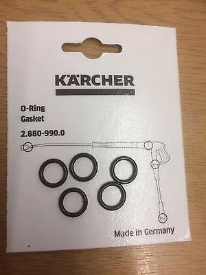 £3.80 • Buy Genuine Karcher Hose Lance Nozzle Replacement 5x O-ring Seals 2.880-990.0