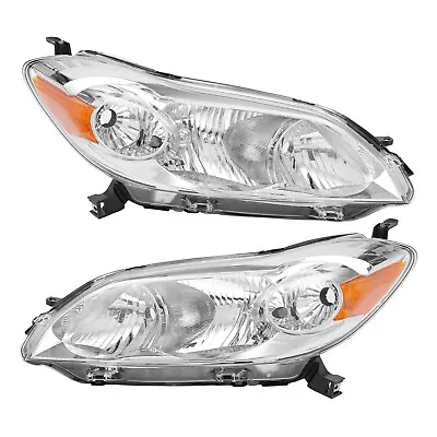 $137.75 • Buy Headlight Set For 2009-2014 Toyota Matrix Wagon Left And Right Side Headlamps