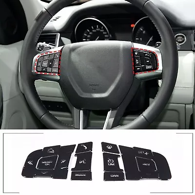 Alloy Steering Wheel Button Trim Patch For Land Rover Discovery Sport 2015-2019 • $35.19