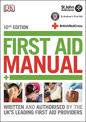 £5 • Buy First Aid Manual (DK First Aid) [Flexibound] John Ambulance