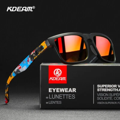$21.99 • Buy KDEAM Square Sport Polarised Sunglasses Men Women Fishing Driving Glasses UV400
