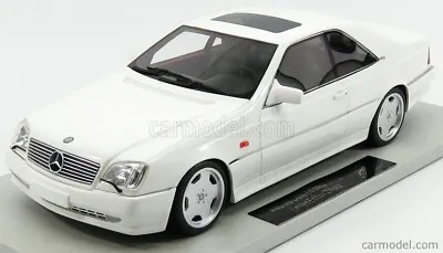 LS Collectibles 1994 MERCEDES CL600 AMG 7.0 COUPE WHITE 1:18 Rare Find!*NICE!! • $399