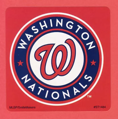 10 Washington Nationals Logo - Large Stickers - Major League Baseball • $2.20