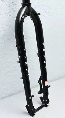 NEW Surly Bridge Club 27.5  Fork 9 X 100mm QR 1-1/8  Straight Steerer Black • $79.99